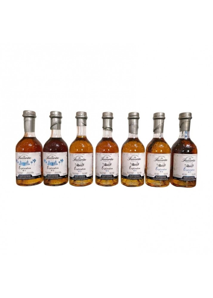 Rhum La Favorite Exploration N°1 à 7