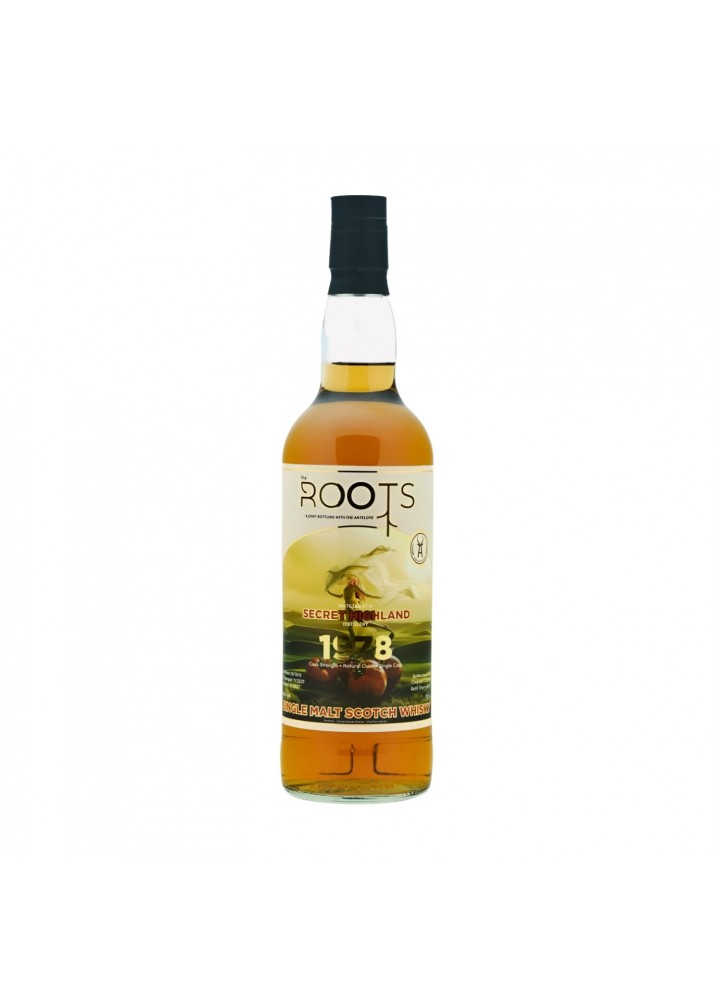 Single Malt Scotch Whisky Secret Highland 1978 - 42 ans - The Roots